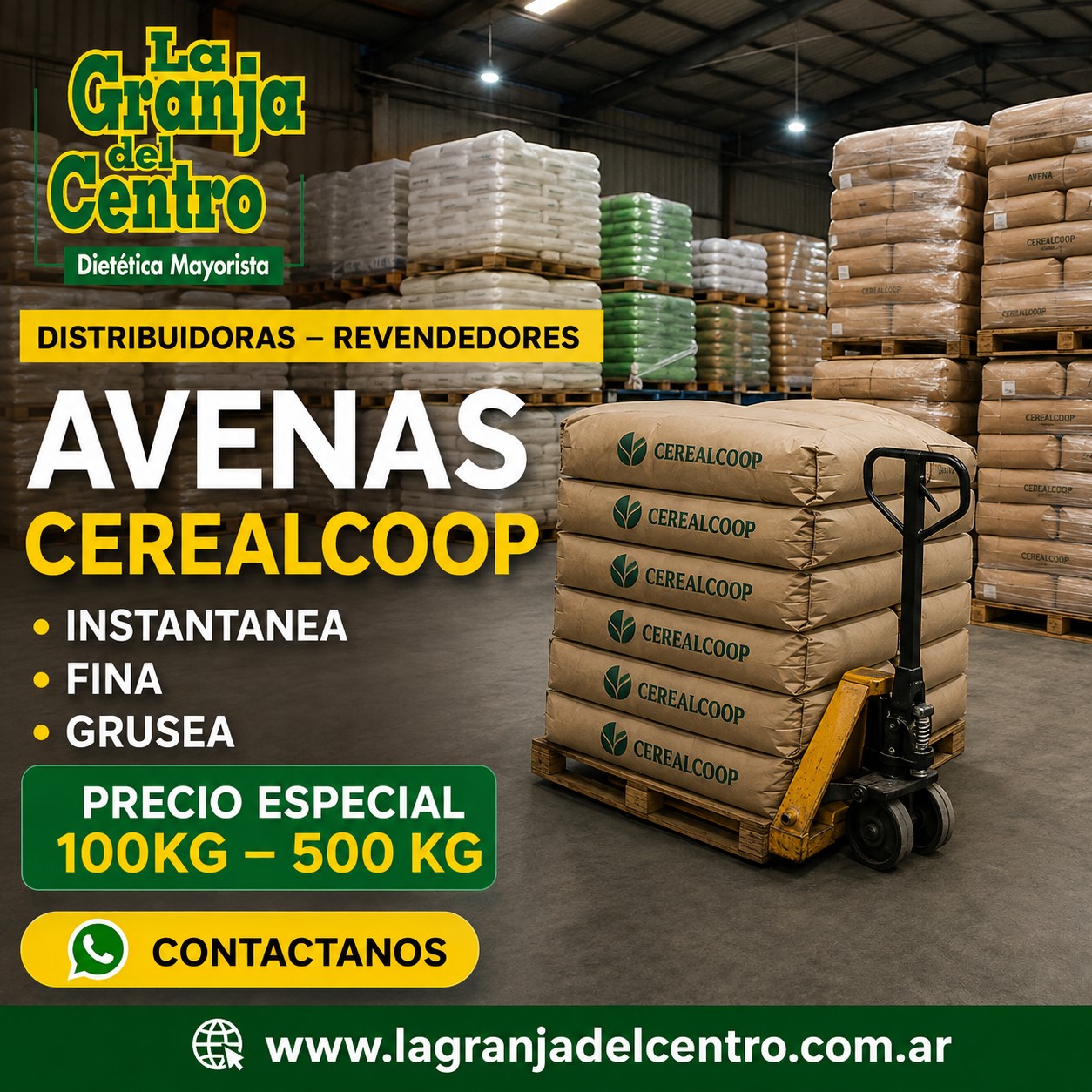 Cereales Y Legumbres - La Granja del Centro
